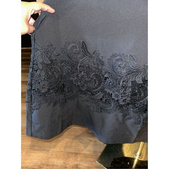 Anne Klein Women's Fit and Flare with Lace Detail - Picture 6 of 7